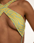 Shell Zebra Trikini